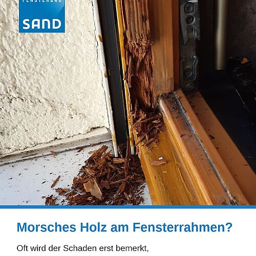 Kleine Schäden am Holzfenster werden schnell mal übersehen. 🪟
Doch gerade wenn Feuchtigkeit eindringt, kann das Holz...