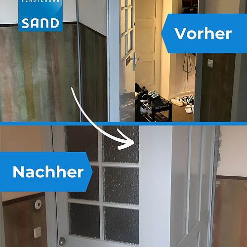 Neue Wohnungseingangstüren für mehr Sicherheit und ein modernes Erscheinungsbild! 💙
Schall wärme und einbruchgeschützt...