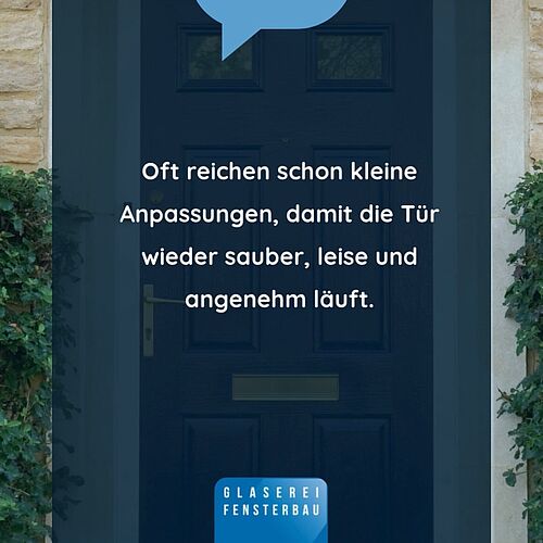 Leise heißt richtig eingestellt 🚪✅
#glasereisand #haustür #qualität #handwerk einstellung